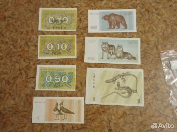 Литовские талоны