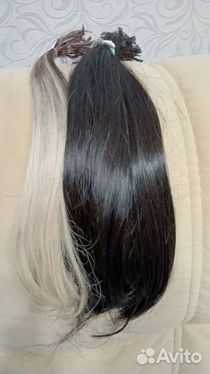 Волосы для наращивания 35см