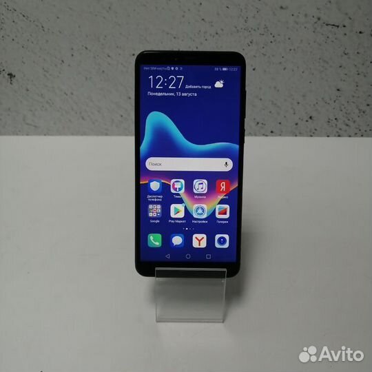 Huawei Y9 (2018) 3/32 Синий Смартфон