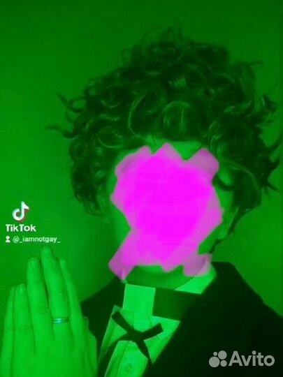 Парик кудрявый