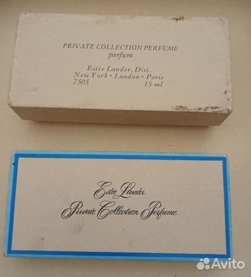 Коробка Private Collection от Estee Lauder 15 ml