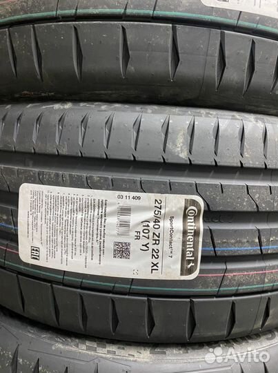 Continental ContiSportContact 7 275/40 R22