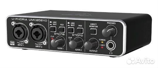Звуковая карта behringer UMC202HD