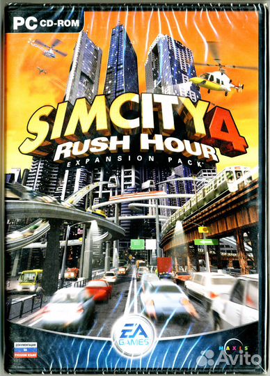 PC SimCity 4 Rush Hour Expansion pack