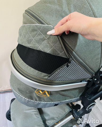 Коляска 3 в 1 luxmom V9