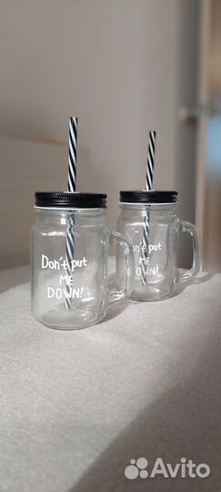 Кружка. Банка для смузи