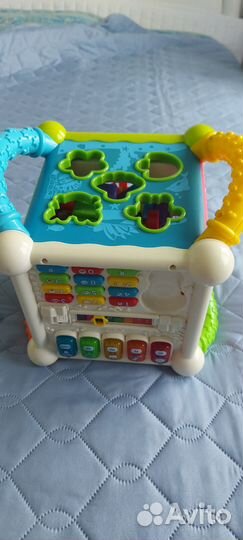 Развивающая игрушка куб сортер б/ у