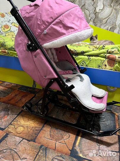 Санки коляска ника 7 5