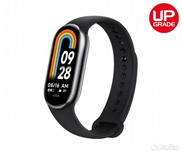 Умный браслет Xiaomi Mi Smart Band 8 48 мм, черный
