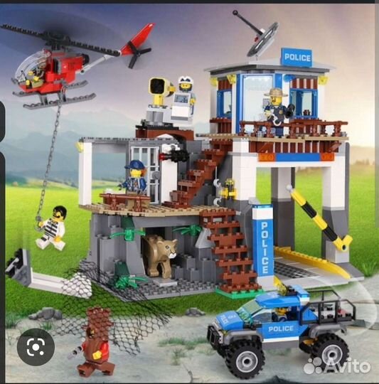 Lego City 60174 Полицейский участок в горах