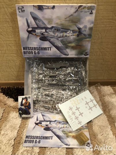Модель самолета Bf109G6 1/35 Border