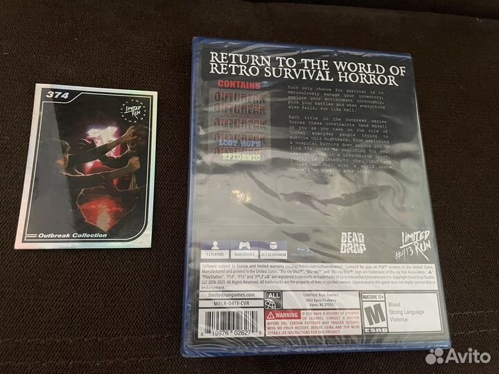 Outbreak Collection Limited Run #413 PS4