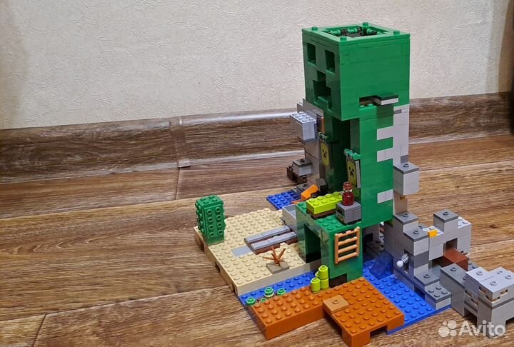 Lego minecraft шахта крипера