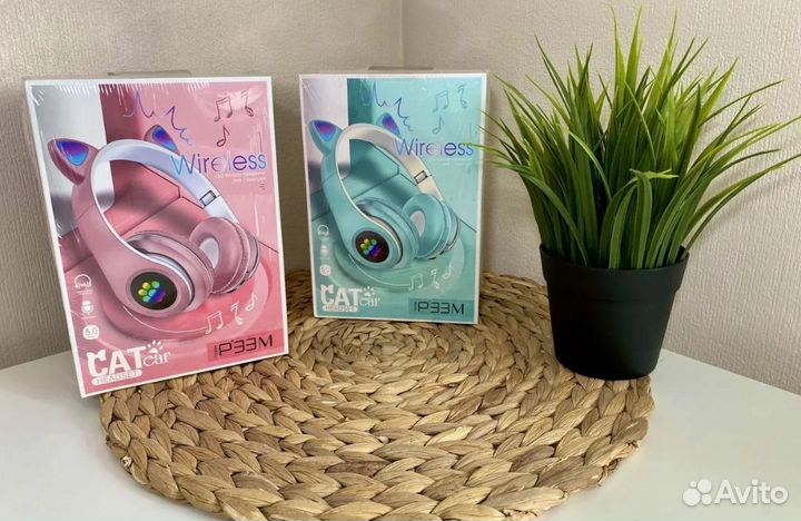 Беспроводные наушники с ушками