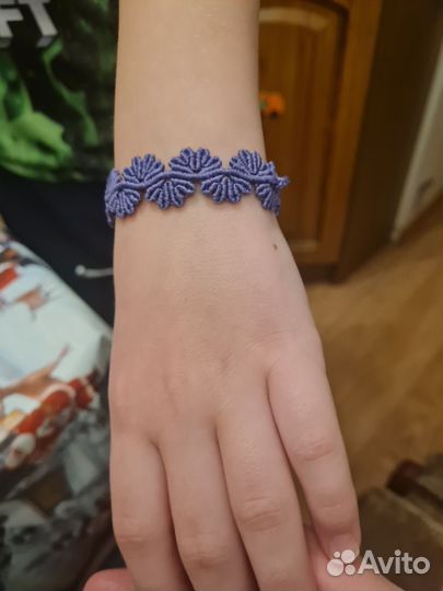 Браслет макраме