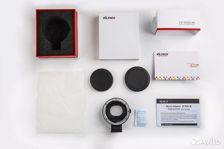 Адаптер Canon Viltrox EF-EOS M новый