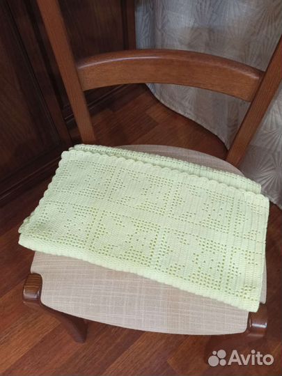 Плед детский вязаный ручная работа