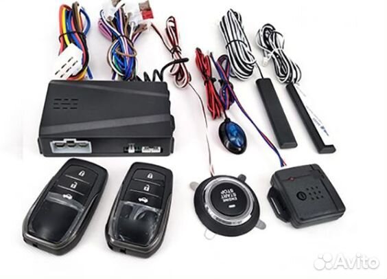 Кнопка старт-стоп с бесключевым доступом PKE №4