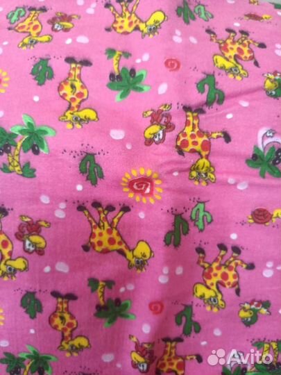 Ткань отрез фланель