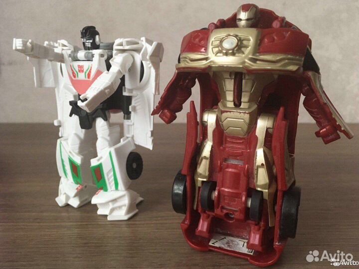Машинки - трансформеры 2шт