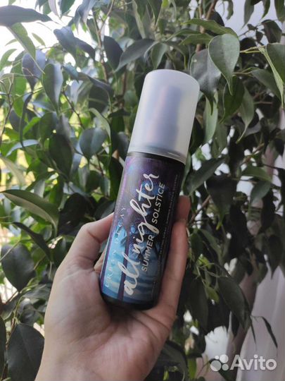 Urban decay палетка Backtalk + спрей All nighter