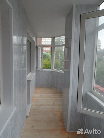 Балкон обшивка стен панели пвх