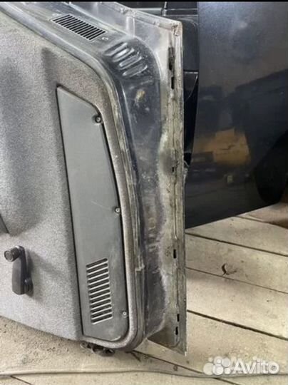 Двери ваз 2110 задние графитовый металик снежка