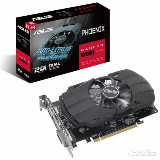 Видеокарта Asus Phoenix Radeon RX 550 534434