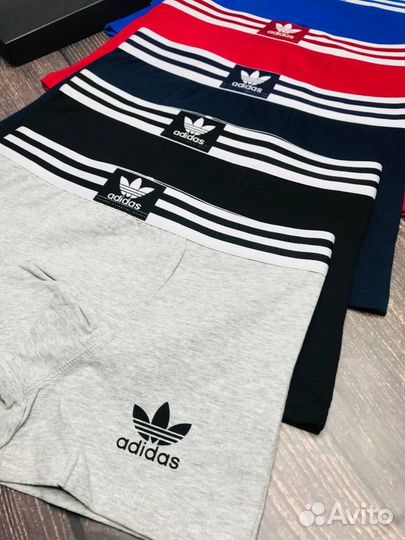 Adidas трусы мужские боксеры белье для мужчин