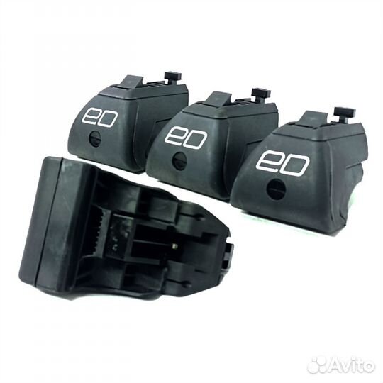 Крепление багажника с интегрированными рейлингами