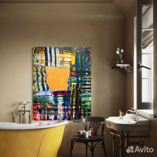 Интерьерная картина на холсте