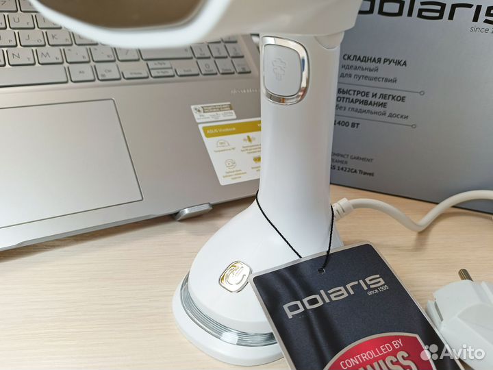 Отпариватель для одежды Polaris новый