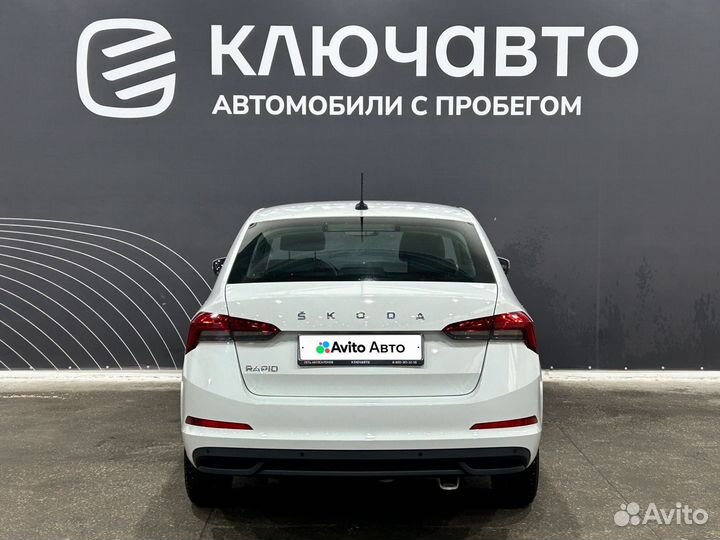 Skoda Rapid 1.6 AT, 2020, 55 000 км