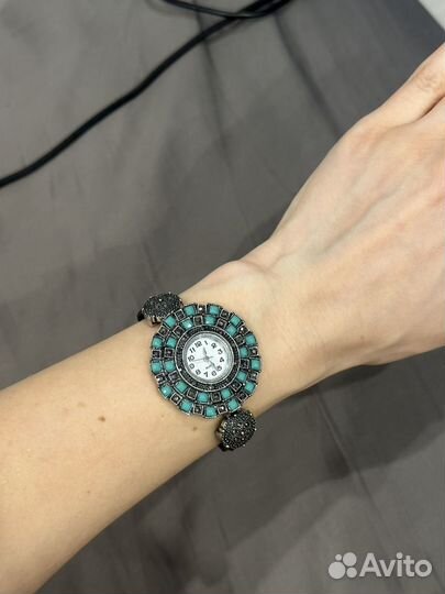 Часы серебряные