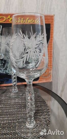 Хрустальные бокалы (набор 18шт.)