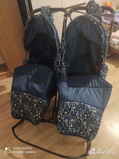 Санки для двойни