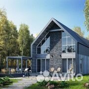 Каркасный дом под ключ 193м2 Барнхаус193