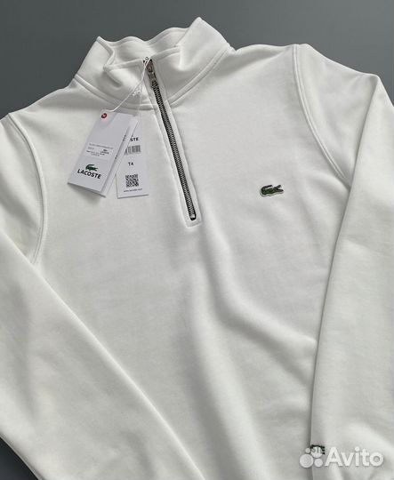 Свитшот мужской lacoste полузамок