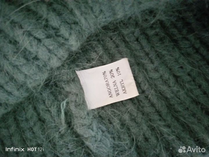 Шапка женская из ангоры