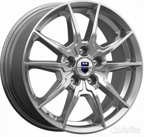 Диск K&K Адамар Дарк Платинум 6,5*16/5*114,3 d66,1