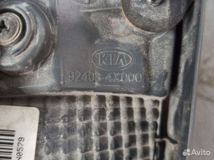 Фонарь задний левый KIA Rio III (11-15) седан