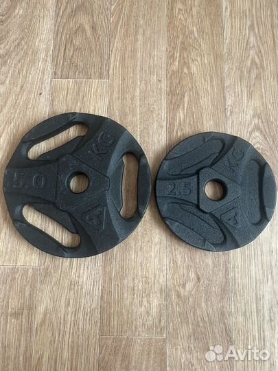 Гантели разборные по 35 кг