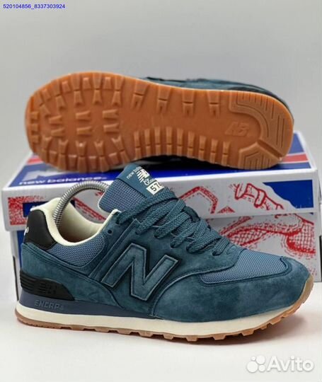 Кроссовки New Balance 574 Blue (Арт.20796)