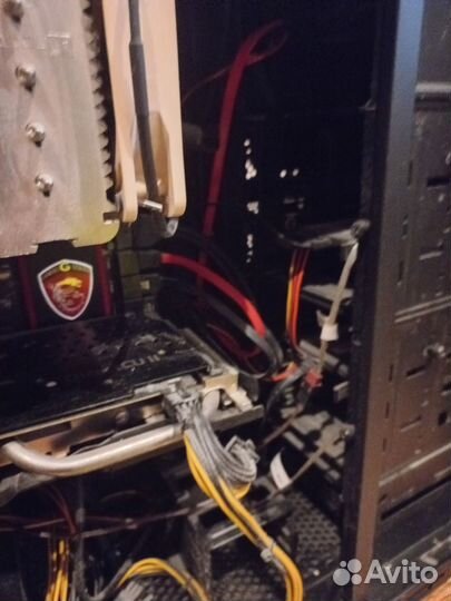 Игровой компьютер с монитором бу