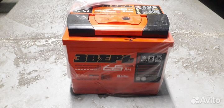 Аккумулятор зверь 65Ач на 700