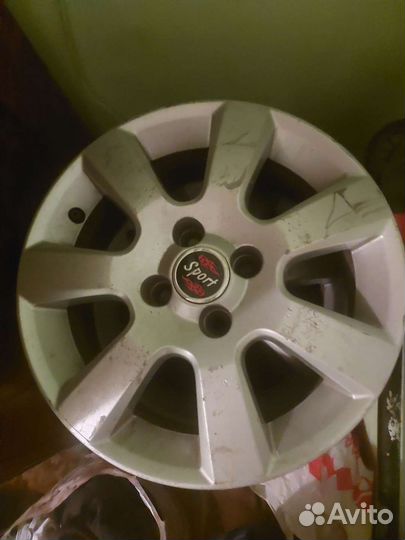 Литые диски r15 на kia rio оригинал