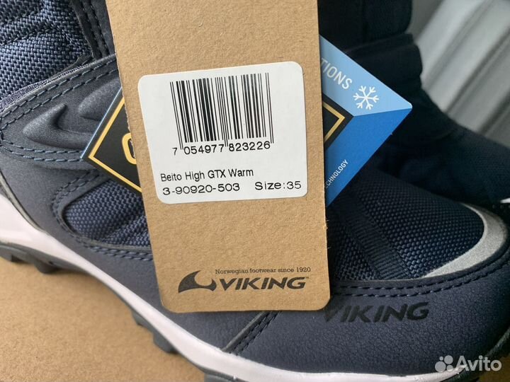 Новые зимние Viking Goretex 34-35-41