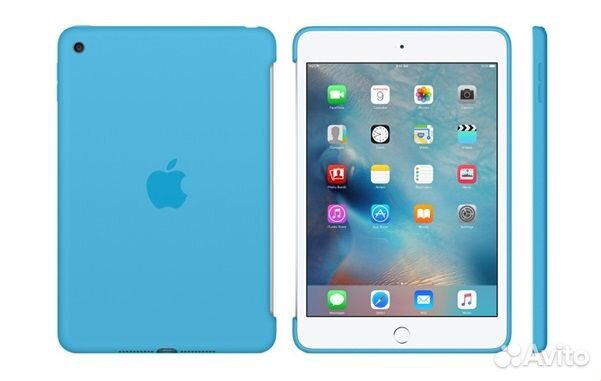 Оригинал Apple Silicone Case iPad Mini 4 -бежевый