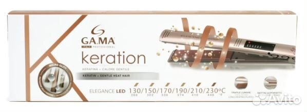 Выпрямитель для волос GA.MA Elegance LED Keration