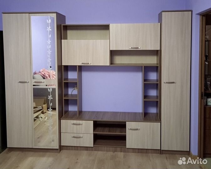 Гостиная марта-11 Ясень шимо темный/Ясень шимо све